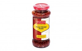 Fazlani Foods Sweet Mango Pickle   Glass Jar  350 grams